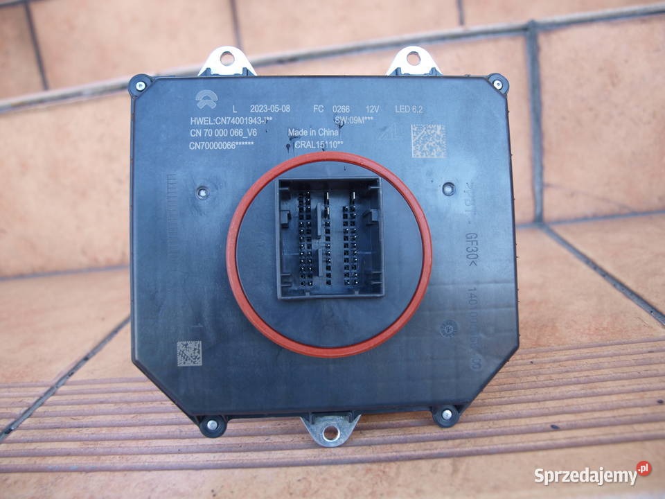 NIO EL7 przetwornica moduł lampy przód Led Kalisz