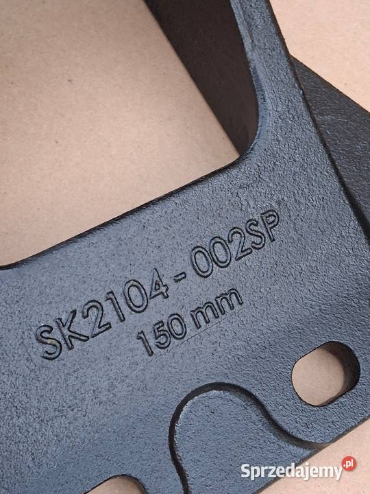 JOST ŁAPY PODPORY SIODŁA WSPORNIKI ŁAPA 150MM