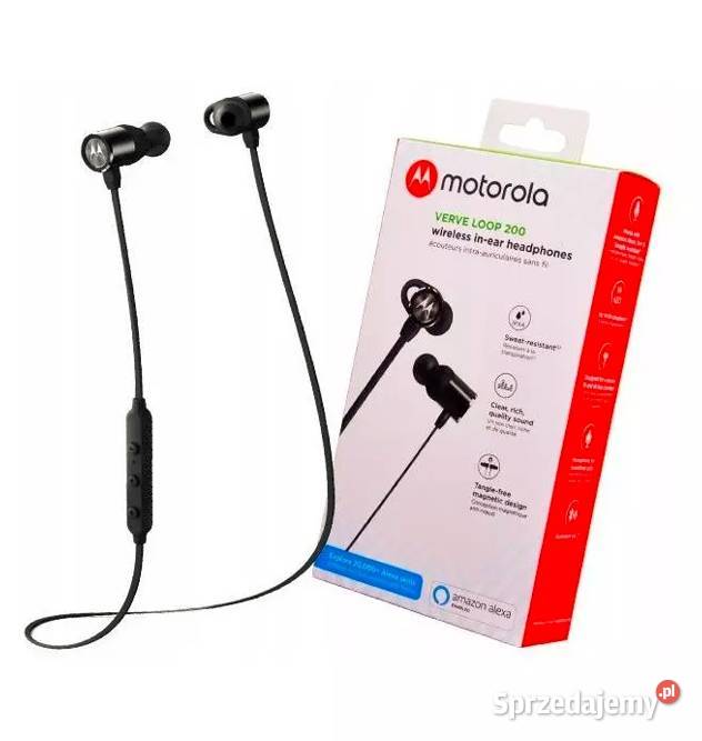 Bezprzewodowe słuchawki Motorola Verve Loop 200