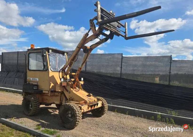 Ładowarka Schaeff SKL 808 Atlas Obrotowy maszt Wózki widłowe Dywity