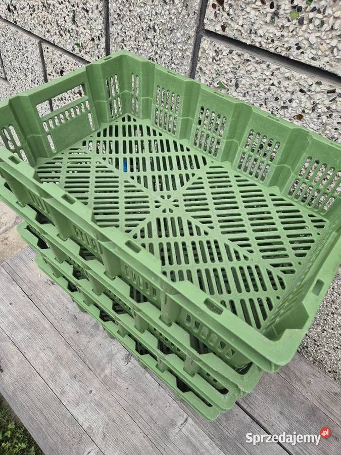 Skrzynki paczki plastikowe 60x40x14 mocne Nowy Sącz