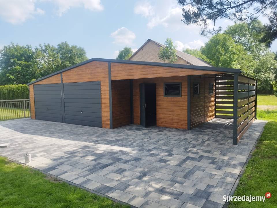 Garaż Blaszany Drewnopodobny 3x5 4x5 4x6 6x6 6x5 Gdynia sprzedam