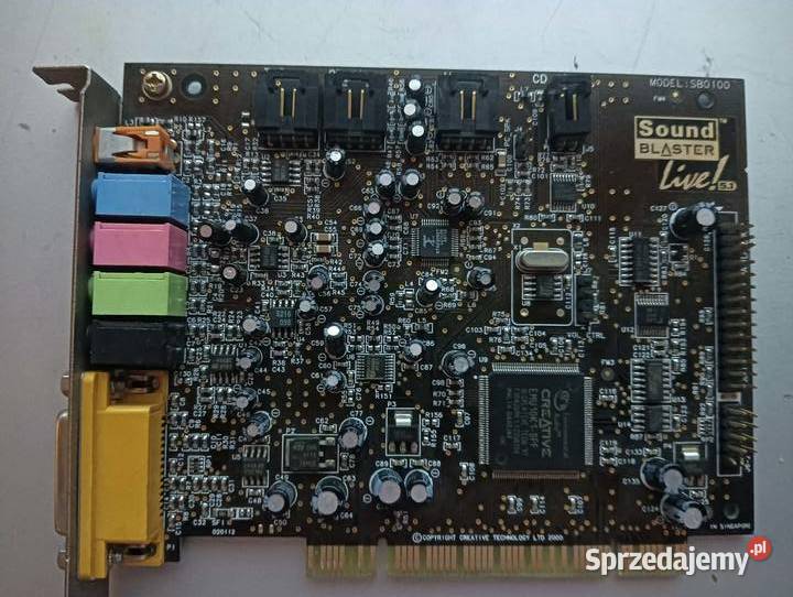 Creative Sound Blaster Live 51 SB0100 sprawna Imielin