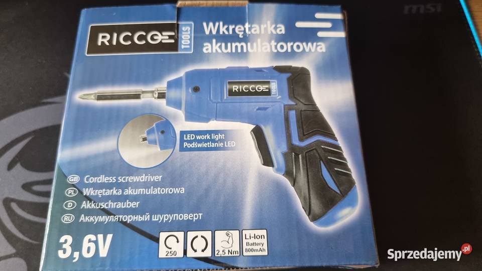 Wkrętarka Akumulatorowa RICCO