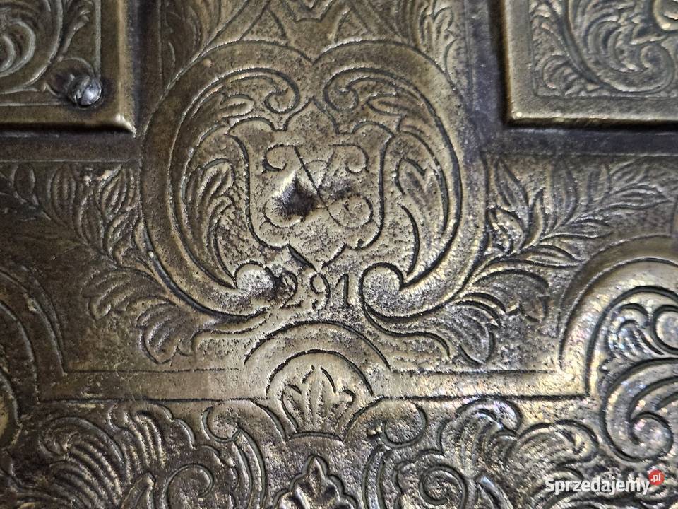 Stary Kałamarz Gabinetowy BRĄZ Francja XIX w