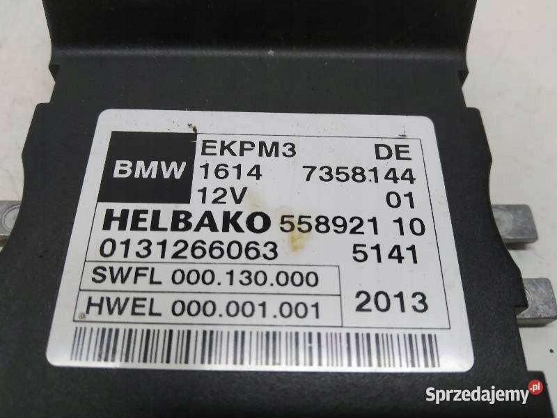 MODUŁ PRZEKAŹNIK POMPY PALIWA 7358144 Bmw Seria Komputery świętokrzyskie