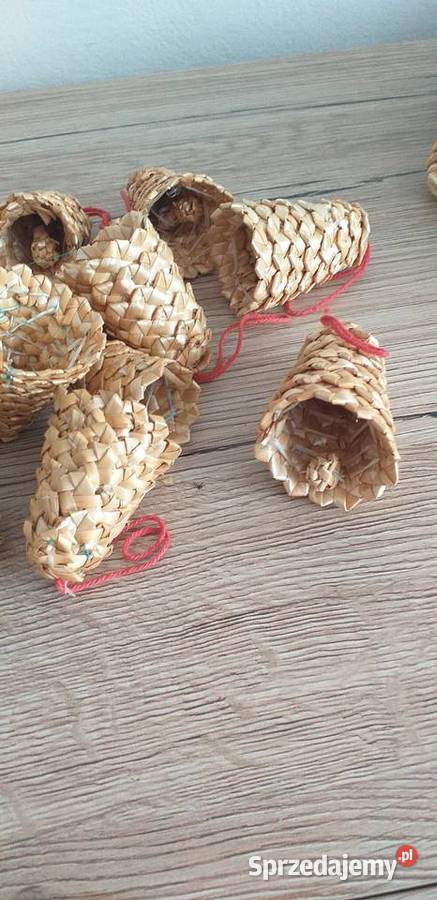 Słomiane dzwonki i szyszki Przedbórz