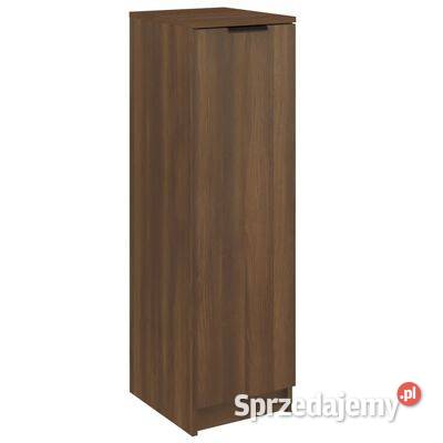 vidaXL Szafka na buty brązowy dąb 30x35x100 mazowieckie Warszawa sprzedam
