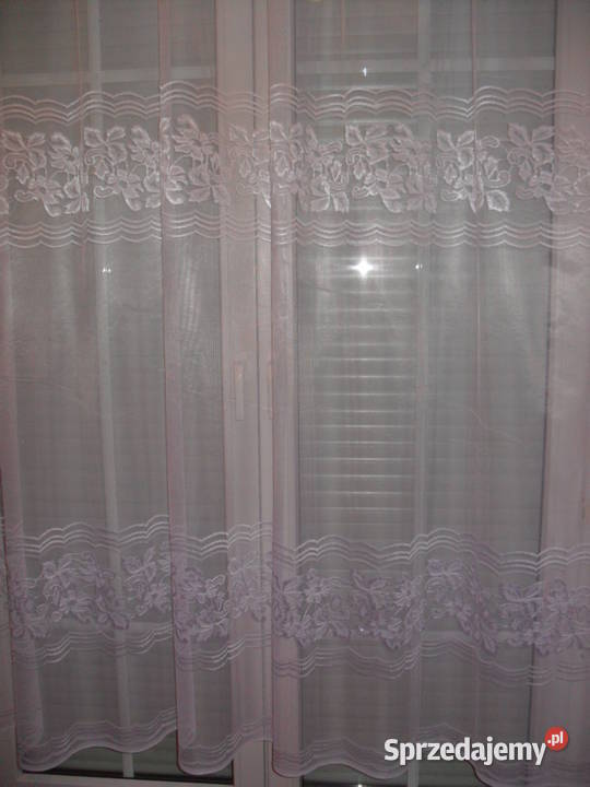 Firana biała 250 wys Wrocław