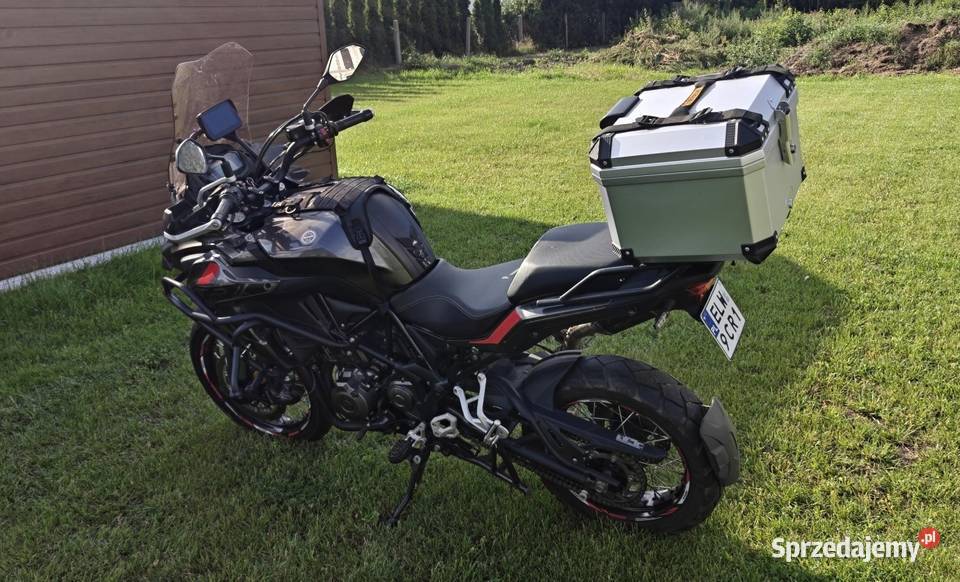 Sprzedam Benelli TRK 502 X przebieg 22 000 dużo benzyna łódzkie Justynów sprzedam