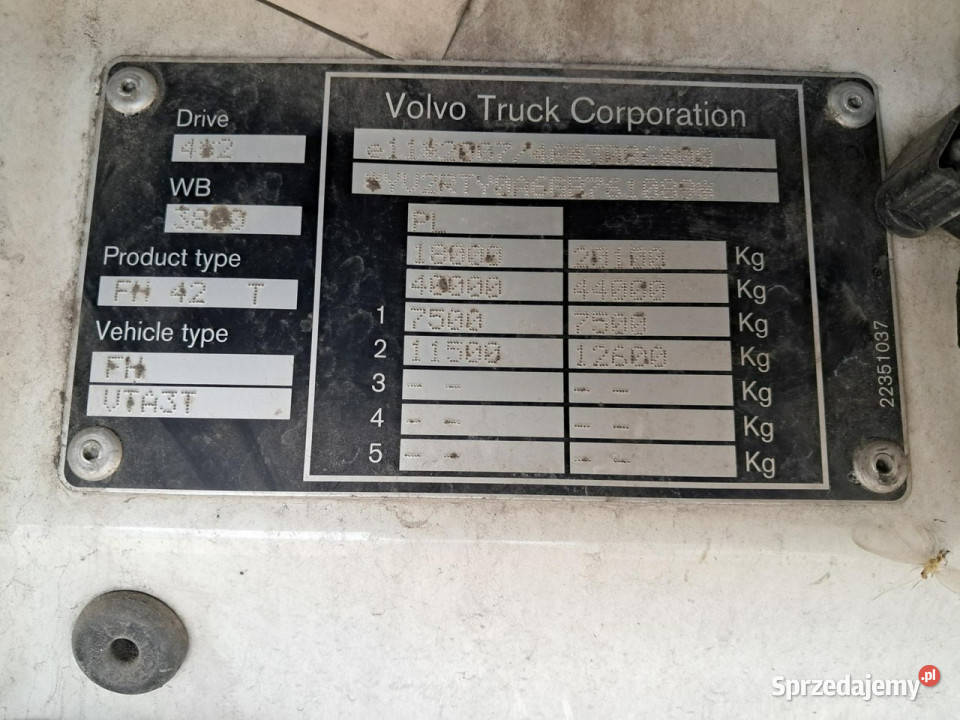 Volvo fh 460 Komorniki