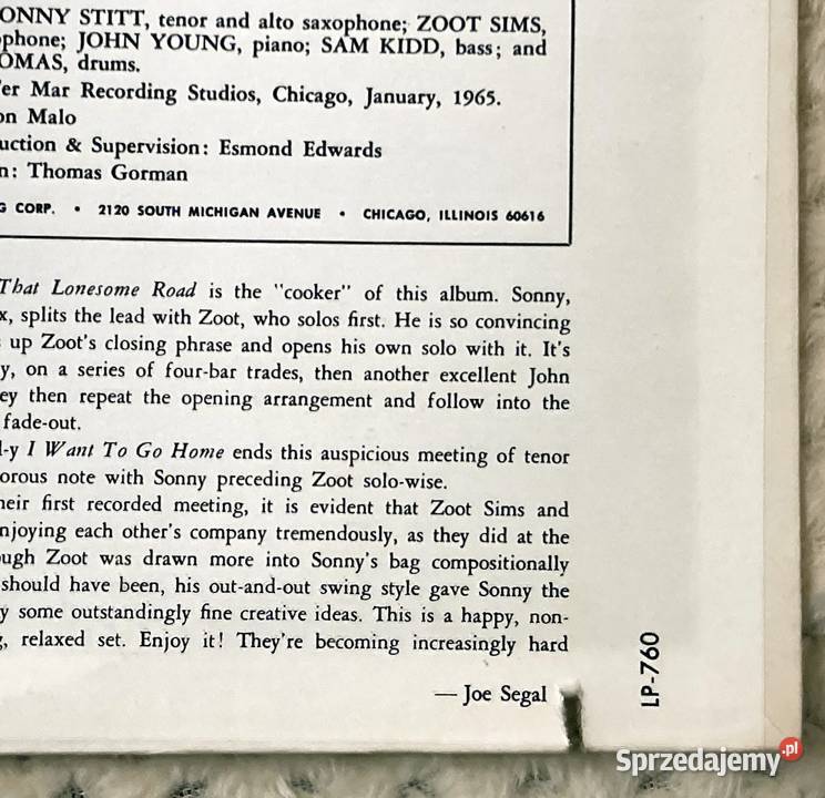 Sonny Stitt Zoot Sims InterAction Szczecin