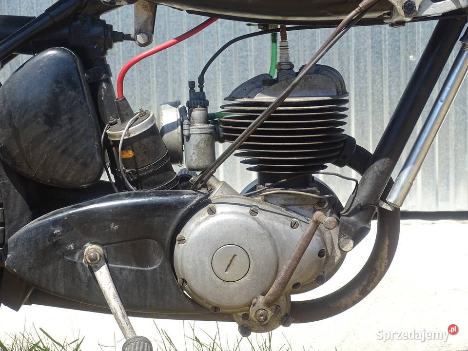Zabytkowy motocykl Terrot MT 1 Żyrardów