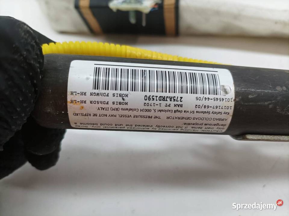 KURTYNA LEWA PRAWA KOMPLET KOMBI Hyundai i30 I Poduszki powietrzne Wyposażenie wnętrza