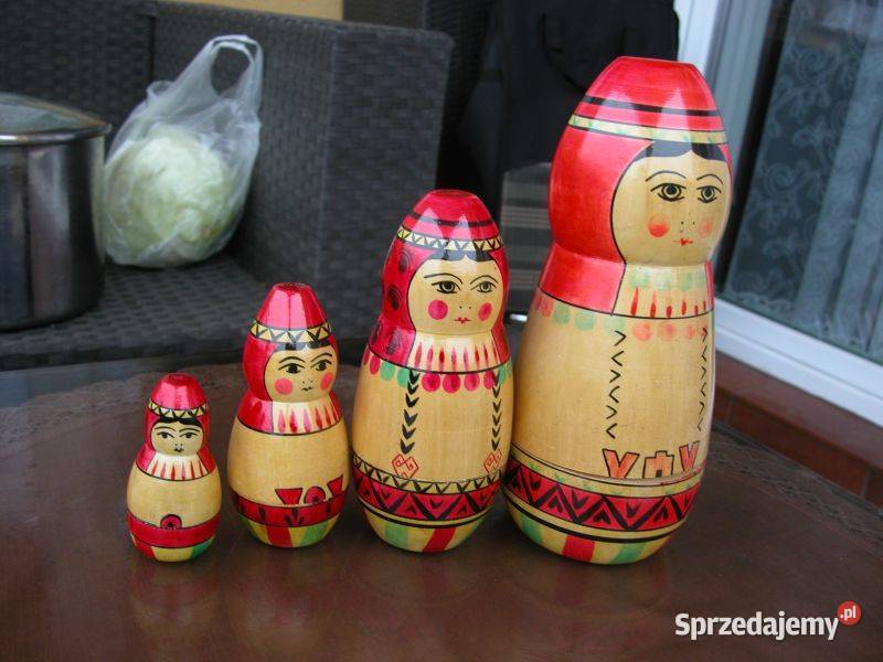 stare figurki matrioszki Gorzów Wielkopolski