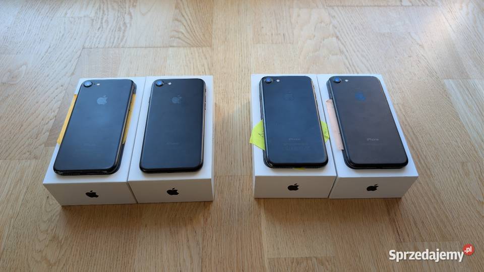 Kilka sztuk IPhone 7 Czarny 32GB bez blokad Kraków sprzedam