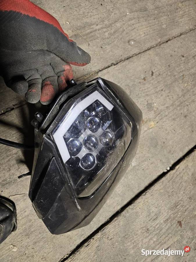 Sherco 50 lampa przednia przód czasza plastik Jelenia Góra