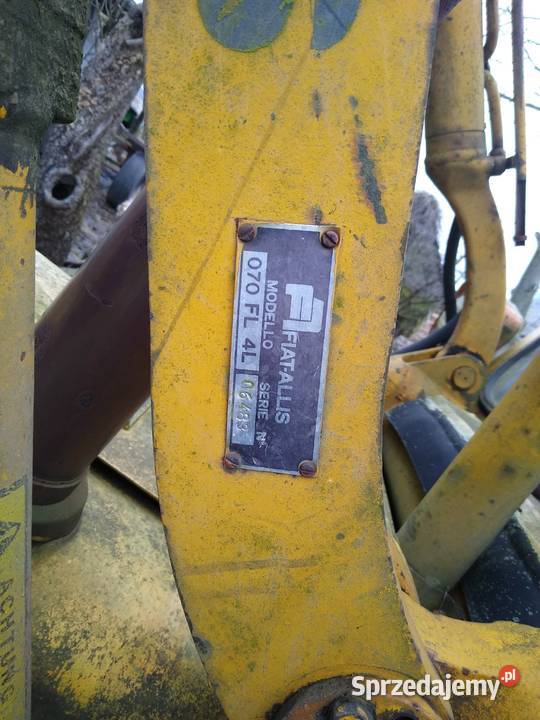 Fiat allis fl4 spych ładowarka czołowa Włodawa