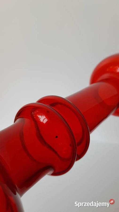 Lampa wodna świecznik Ząbkowice kolorowe szkło Antyki, Sztuka, Kolekcje Dąbrowa Górnicza