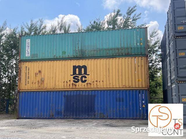 Kontener morski magazynowy budowlany 40 DV pomorskie Łebno