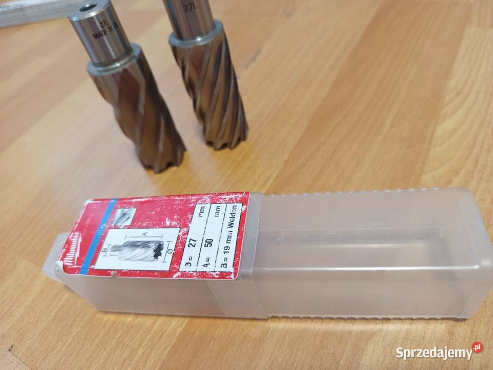 Nowe Frezy Trepanacyjne Milwaukee Weldon 19mm Pozostałe Tomaszów Lubelski