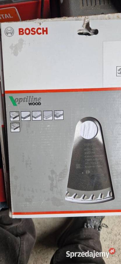 Tarcza do piły do drewna Bosch 165 x 26 x 30 mm opolskie Namysłów sprzedam