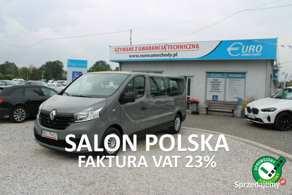 Renault Trafic L2 9 Osobowy Fvat netto 58455PLN Warszawa