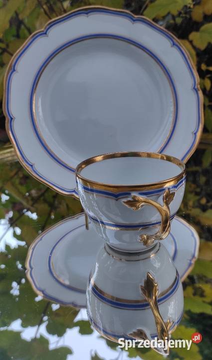 KPM BERLIN 1860
Filiżanka z talerzem deserowym łódzkie Pabianice