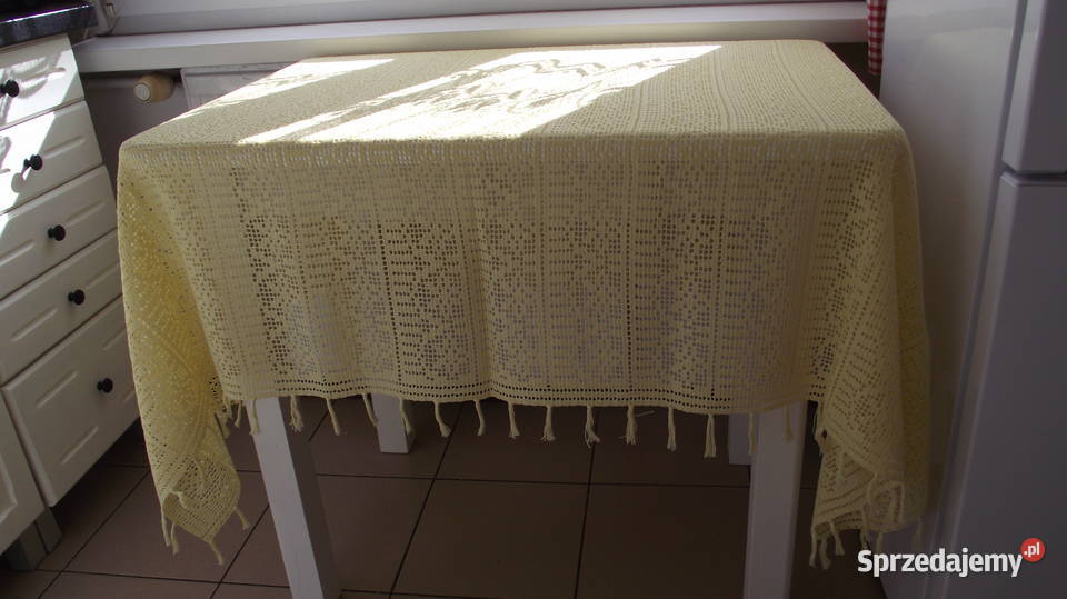 Serweta szydełkowa łódzkie Leźnica Wielka-Osiedle