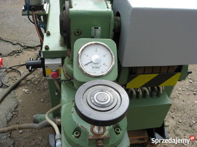 Szlifierka szerokotaśmowa przelotowa HEESEMANN Produkcja Słupsk