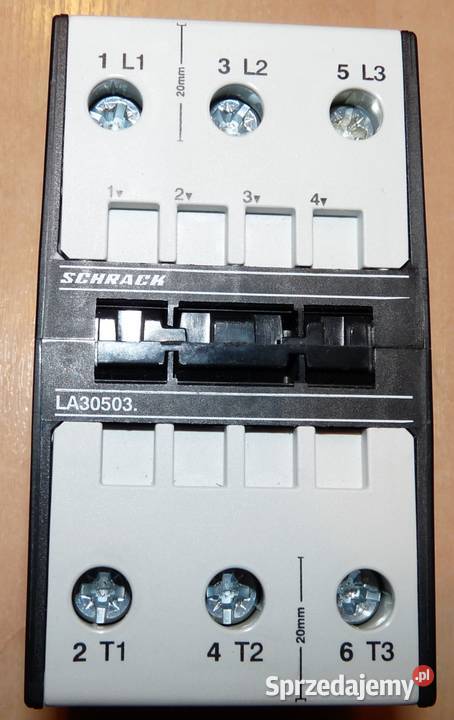 STYCZNIK SCHRACK 3P 22kW 50A AC3 CEWKA 230V AC Łódź