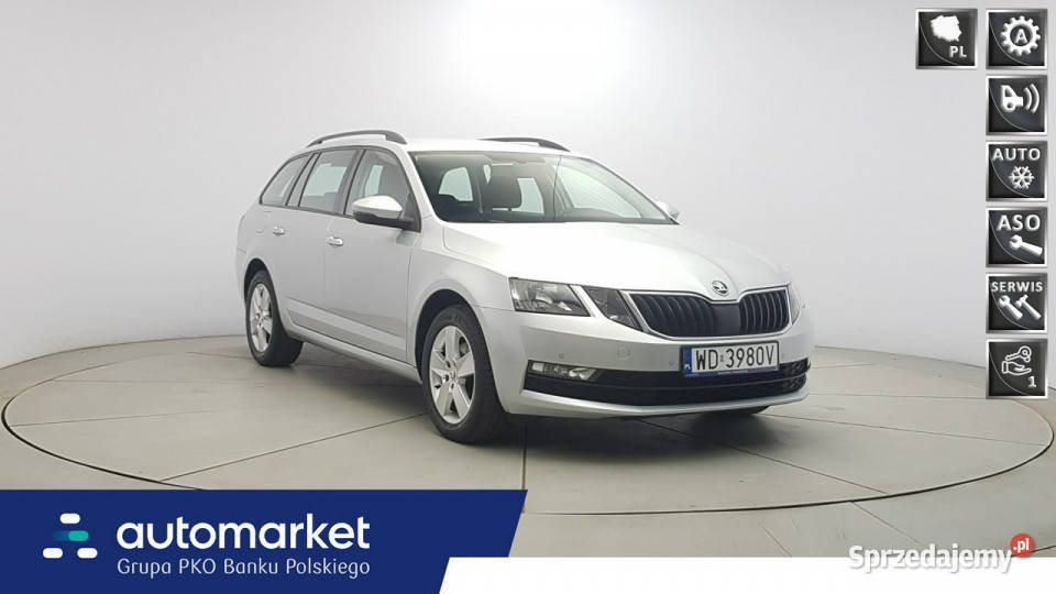 koda Octavia 15 TSI GPF ACT Ambition Z Polskiego serwisowany w ASO Warszawa