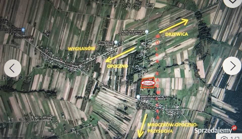 sprzedam działkę Wólka Karwicka