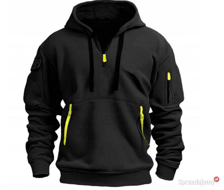 Bluza motocyklowaz kapturem z nadrukiem chopper Sosnowiec sprzedam