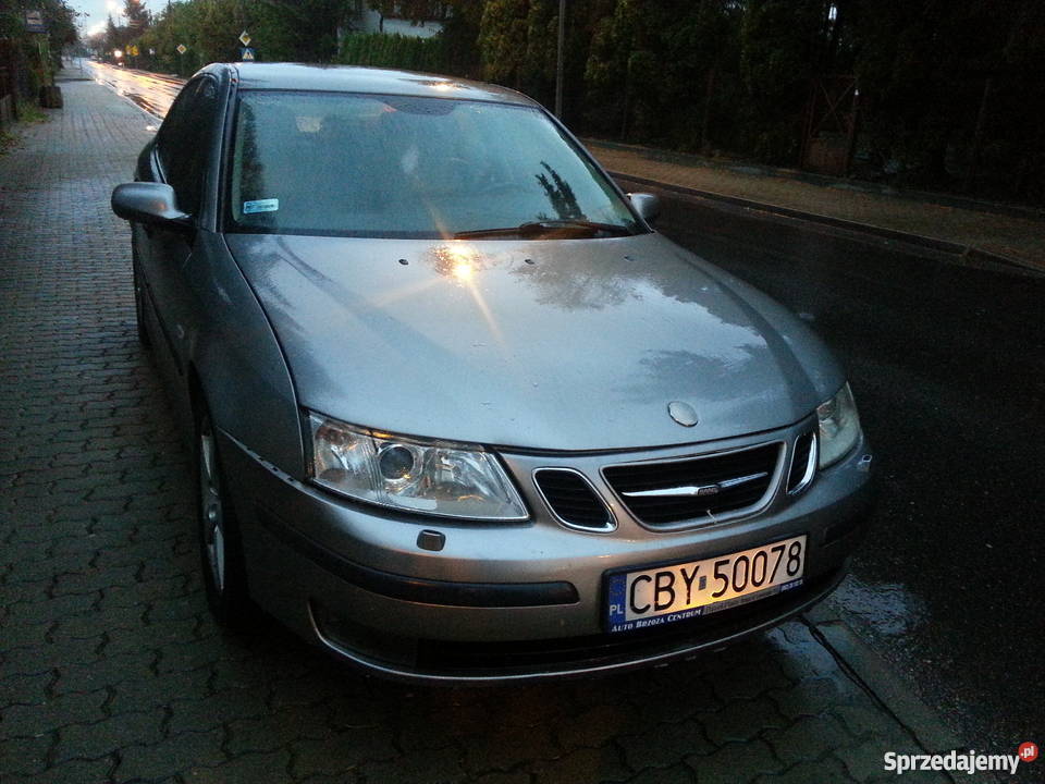 Saab 93 22DiT 20042005 r zderzak tył mazowieckie Mińsk Mazowiecki