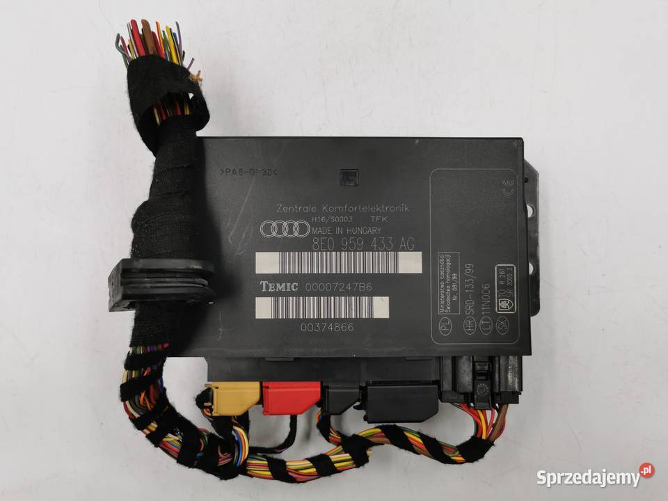 Moduł Komfortu Sterownik Audi A4 B6 B7 osobowe Wyszków sprzedam
