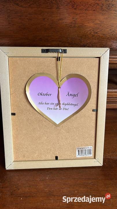 Obraz Anioł Akwarela szkłem W ramie Gdańsk sprzedam