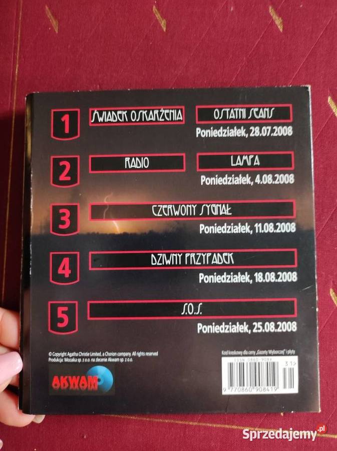 kryminałami na letnie wieczory Agatha Christie Kielce