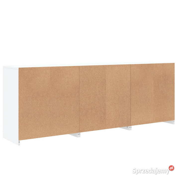 Szafka z oświetleniem LED biała 1815x37x67 Warszawa