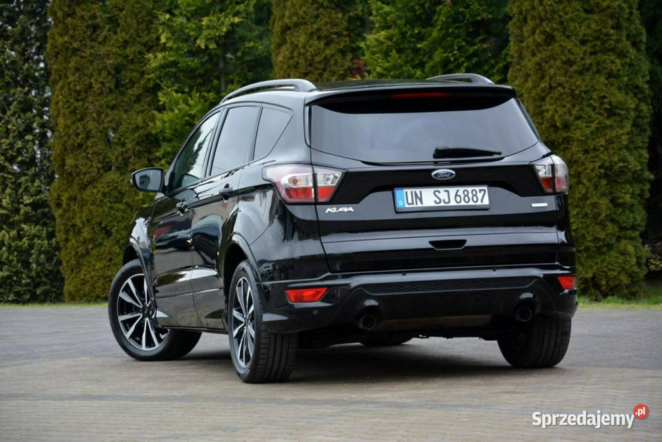 Ford Kuga STLine ElFotel Radar Navi Skóry Ledy gniazdo AUX Ostrów Mazowiecka