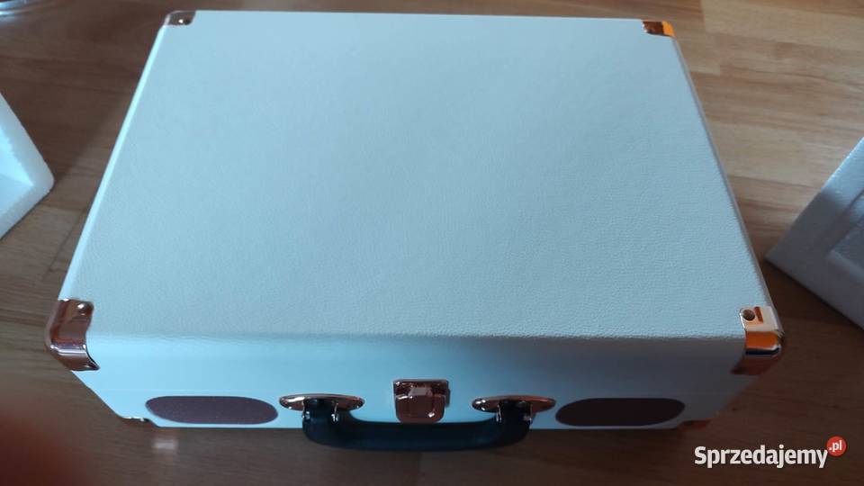 Gramofon Walizkowy Bluetooth 3 Prędkości Retro Książ Wielkopolski