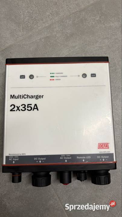 DEFA Wielofunkcyjna Ładowarka 2x35A Model704700