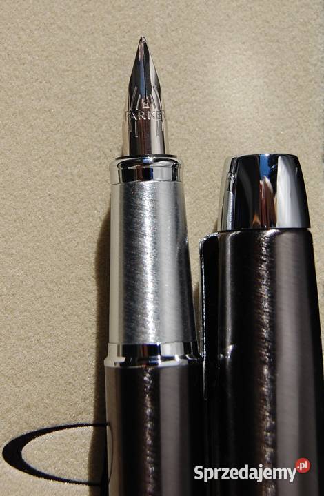 Pióro wieczne i długopis Parker IM Gun Metal CT Lublin