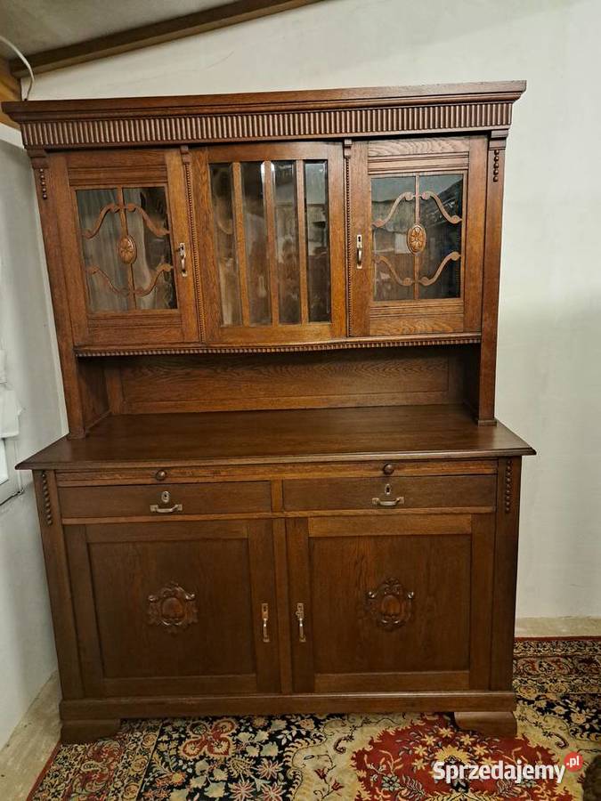 Piękny typowy kredens secesja Myślibórz