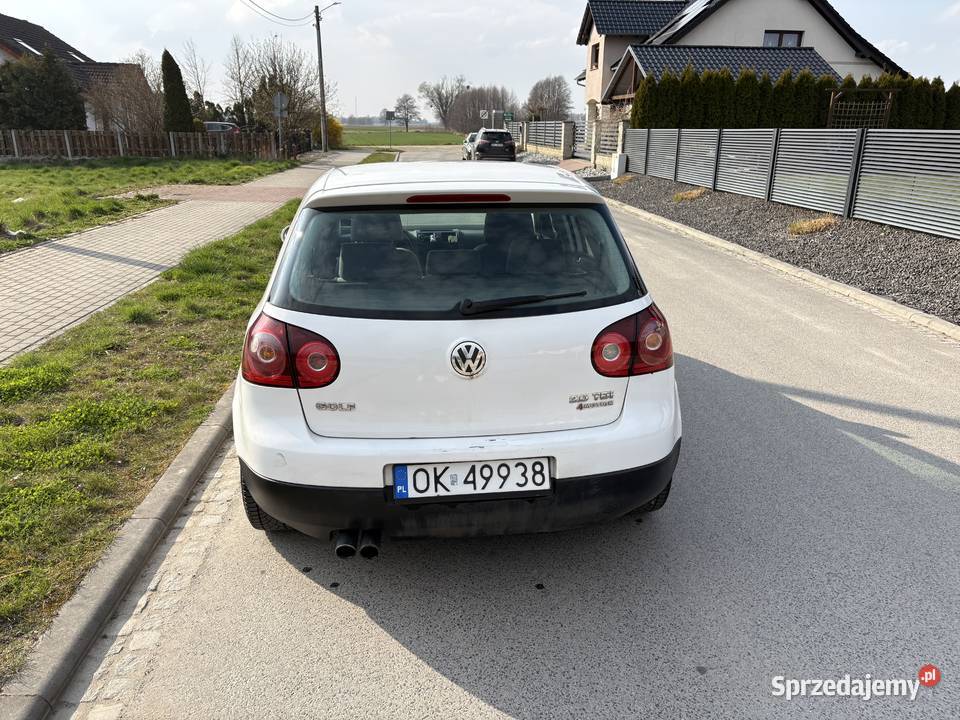 Golf 5 4Motion 20 tdi 140 Golf opolskie Wołczyn
