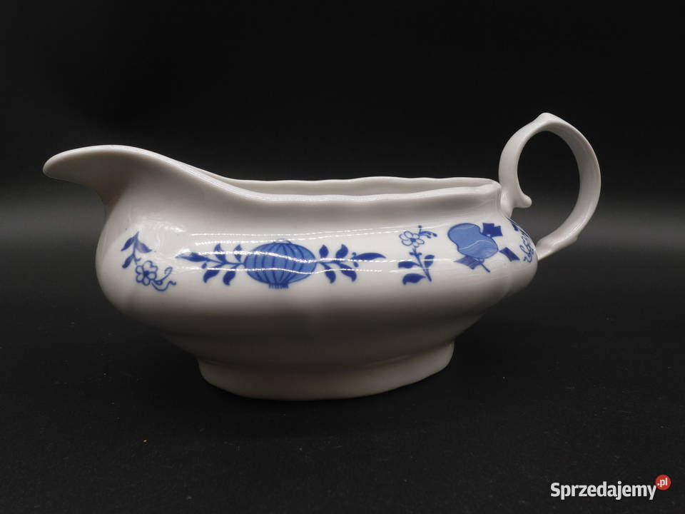 Sosjerka porcelanowa Wellco Krefeld ze wzorem wielkopolskie Raszków