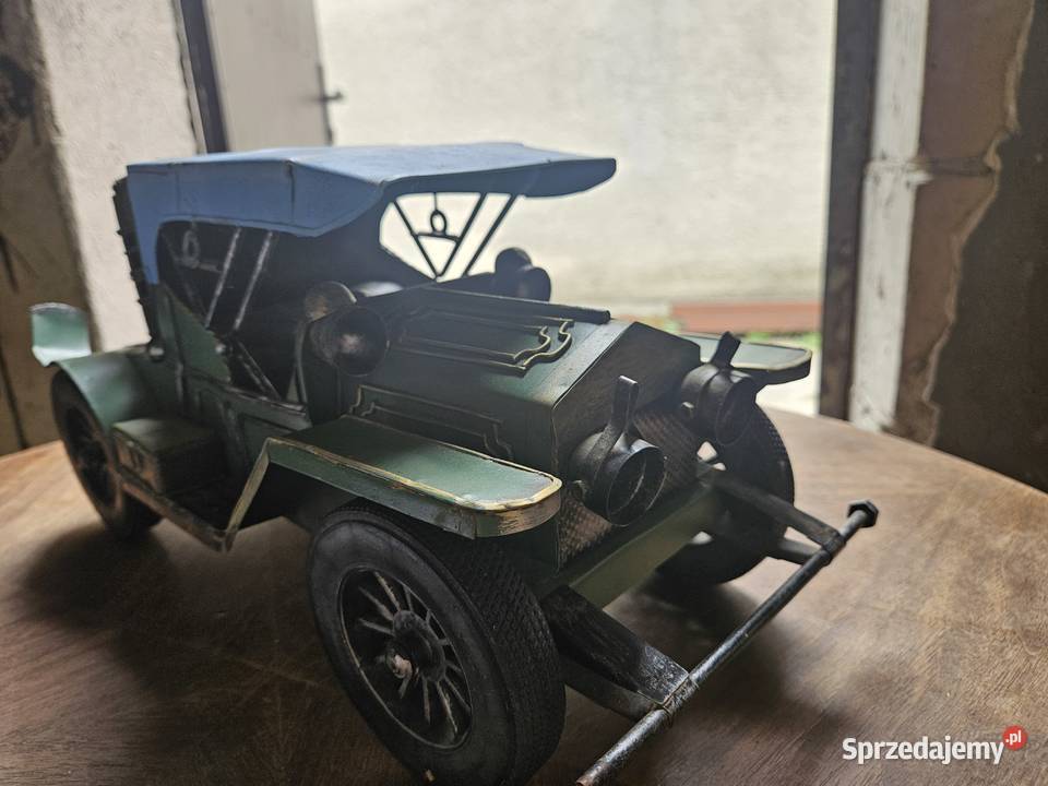 Model samochodu metalowy ręcznie wykonany Poznań