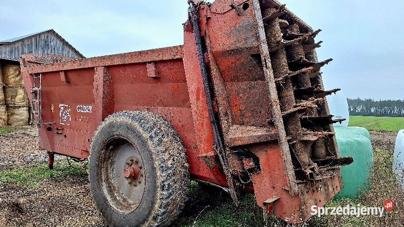 Rozrzutnik obornika Gilibert Helios 15 Wizna