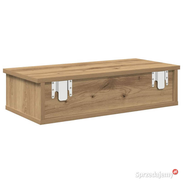Półka ścienna z szufladami dąb artisian 60x25x15 Warszawa sprzedam