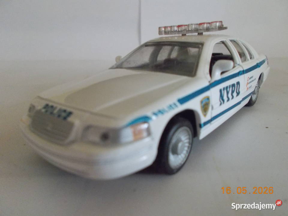Model radiowozu Policji amerykańskiej NYPD Gdańsk sprzedam